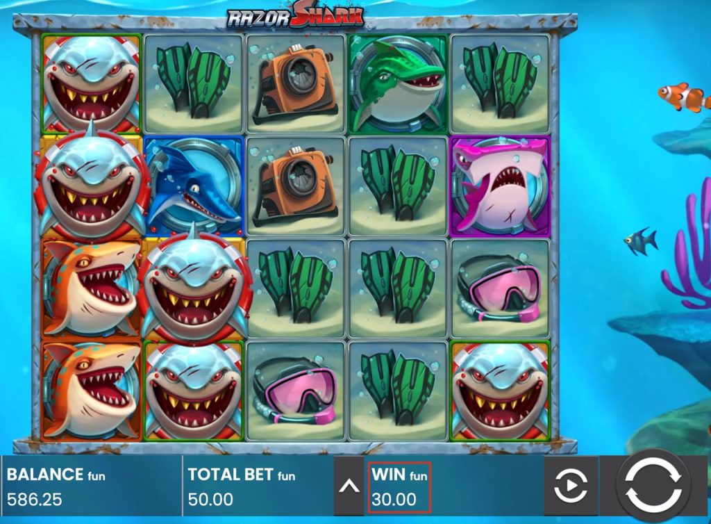 Razor shark Gewinnen